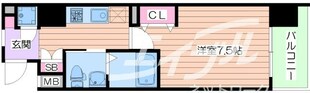 レジュールアッシュ京橋クロスⅡの物件間取画像